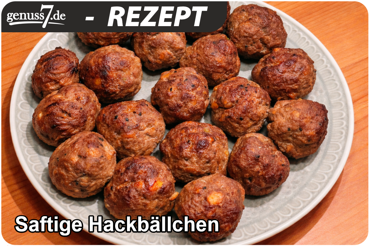 Saftige Hackbällchen