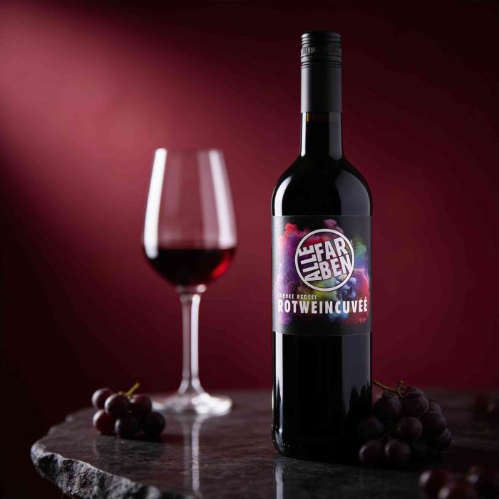 2018er Alle Farben Kaminrot - Rotweincuvée von Thomas Hensel QbA aus 