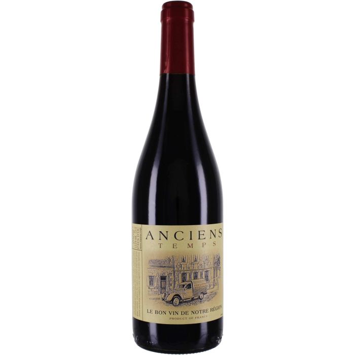 2024er Anciens Temps Rouge Cabernet Sauvignon-Syrah IGP Pays d´Oc aus 