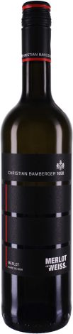 2024er Christian Bamberger Merlot Blanc de Noir trocken QbA aus 