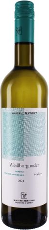 2024er Freyburg-Unstrut Weissburgunder trocken QbA aus 